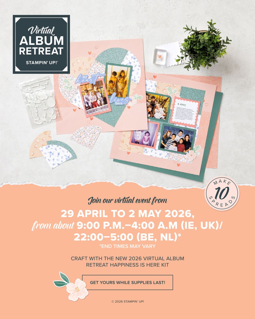 Scrapbook Album Retreat