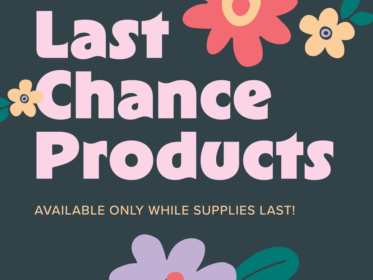 Up to 50% off items on the Last Chance&nbsp;List